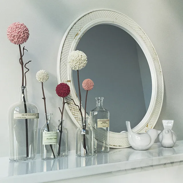 decorative set 3 3D Model