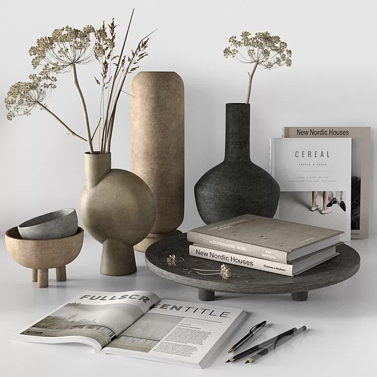 Decorative Set 30 3D Model