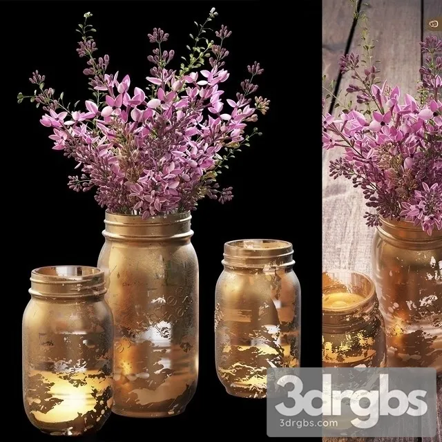 Decorative Set 30 3D Model Free