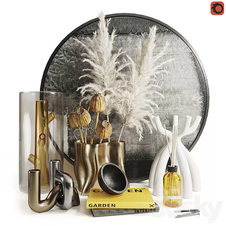 Decorative set 33 3D Model