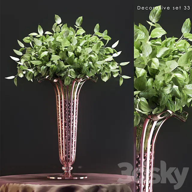 DECORATIVE SET 33 3D Model