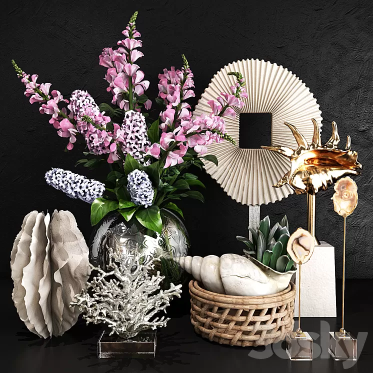 Decorative set 35 3D Model