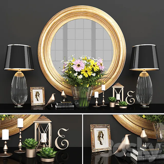 Decorative set 36 3D Model