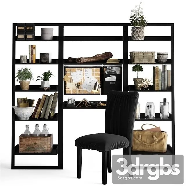 Decorative Set 36 3D Model Free