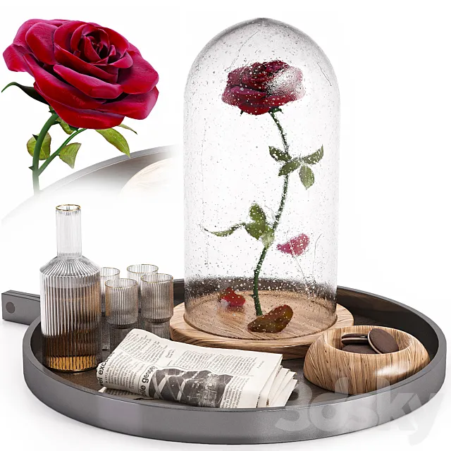 Decorative set 37 3D Model