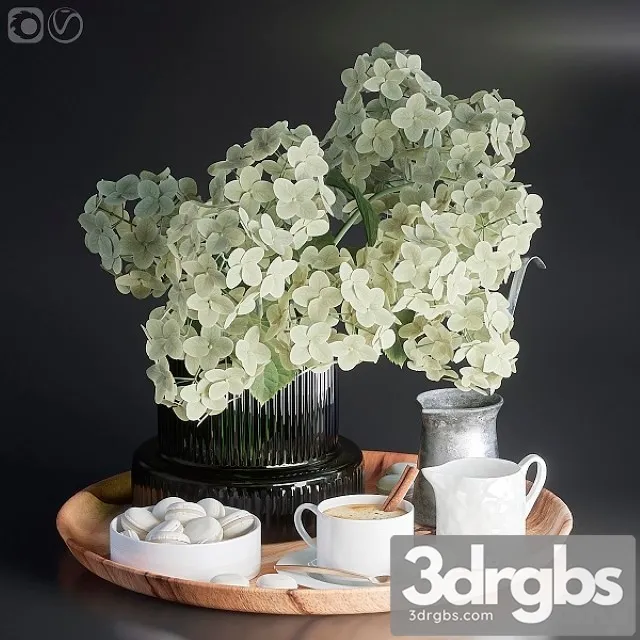 Decorative Set 38 1 3D Model Free