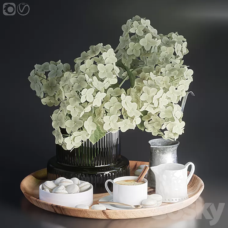 Decorative set 38 3D Model Free