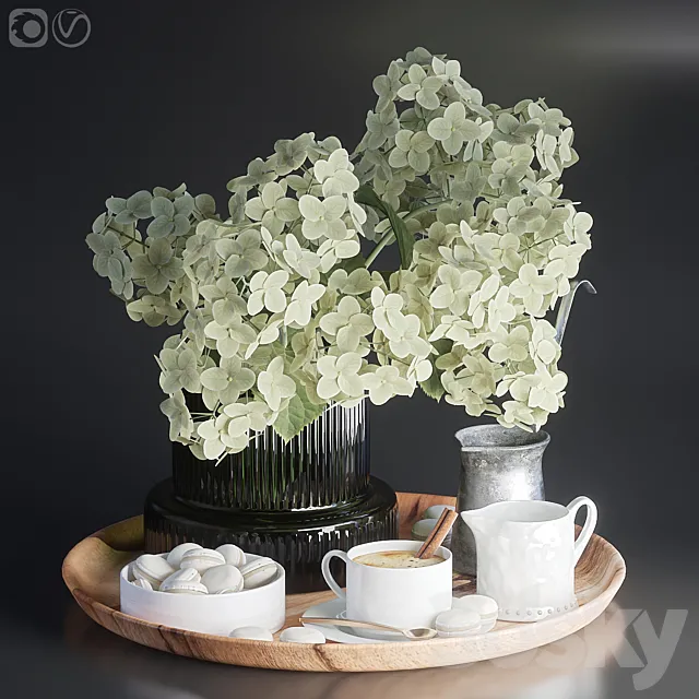 Decorative set 38 3D Model