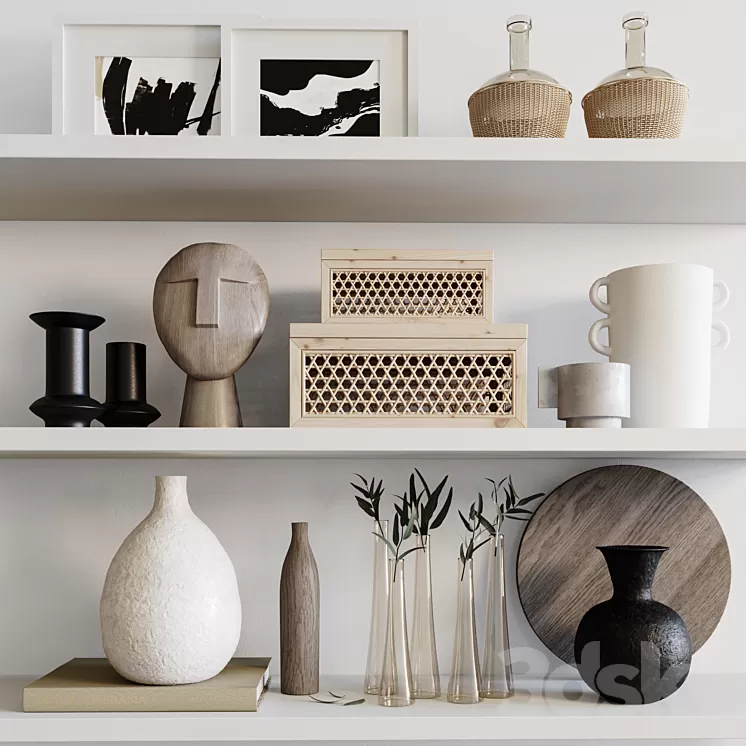 Decorative set 3D Model