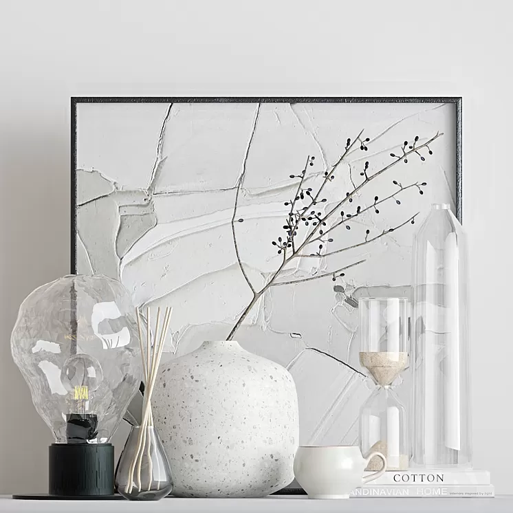 decorative set 3D Model Free