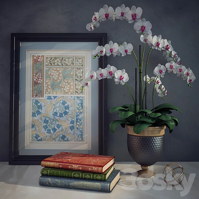 Decorative set 3D Model