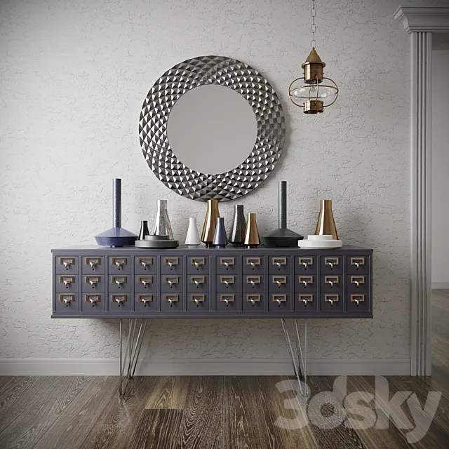 Decorative set 3D Model