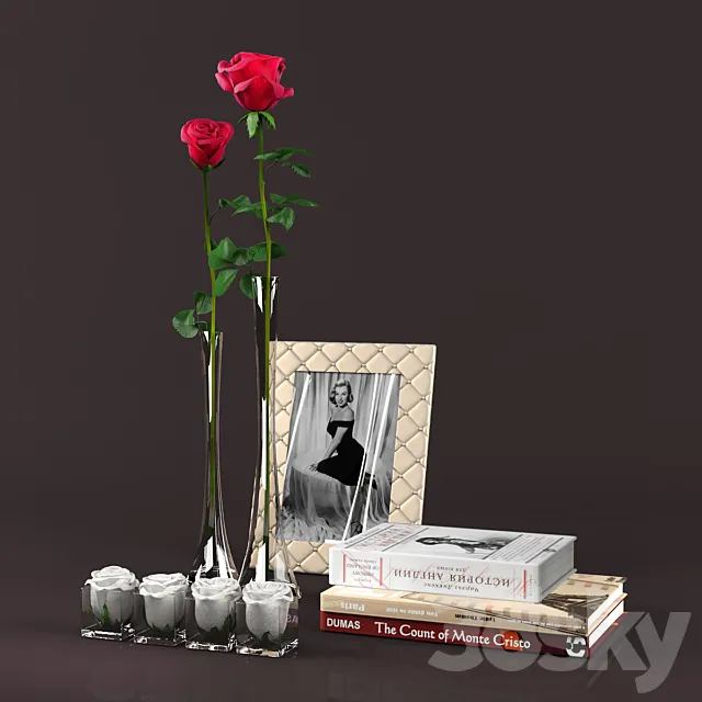 Decorative set 3D Model