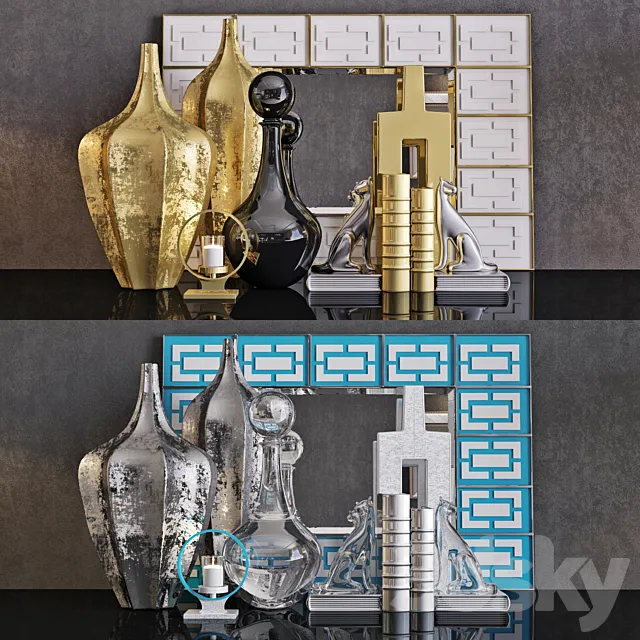 decorative set 3D Model