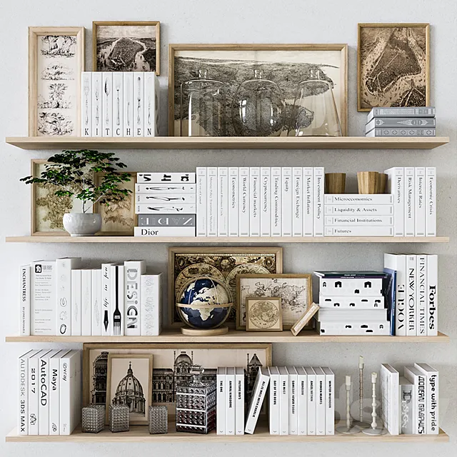 Decorative Set 3D Model