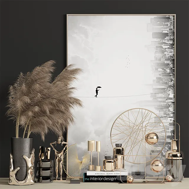 Decorative Set 3D Model