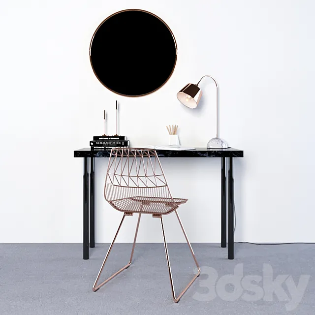 Decorative set 3D Model