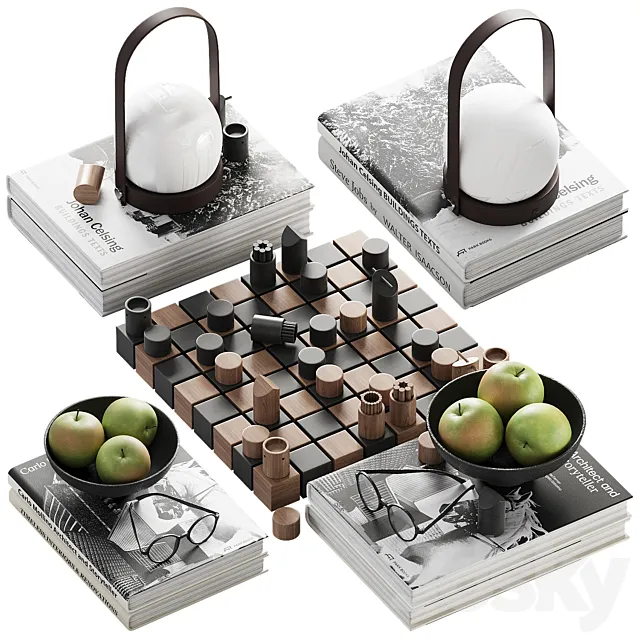 Decorative Set 3D Model