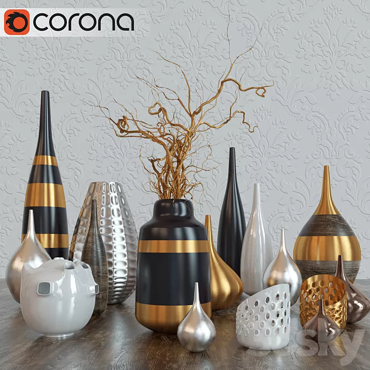 decorative set 3D Model
