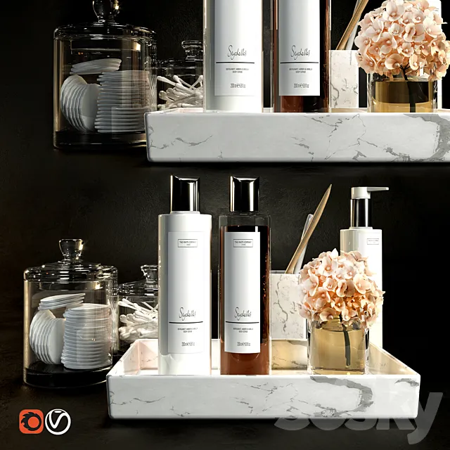 Decorative set 3D Model