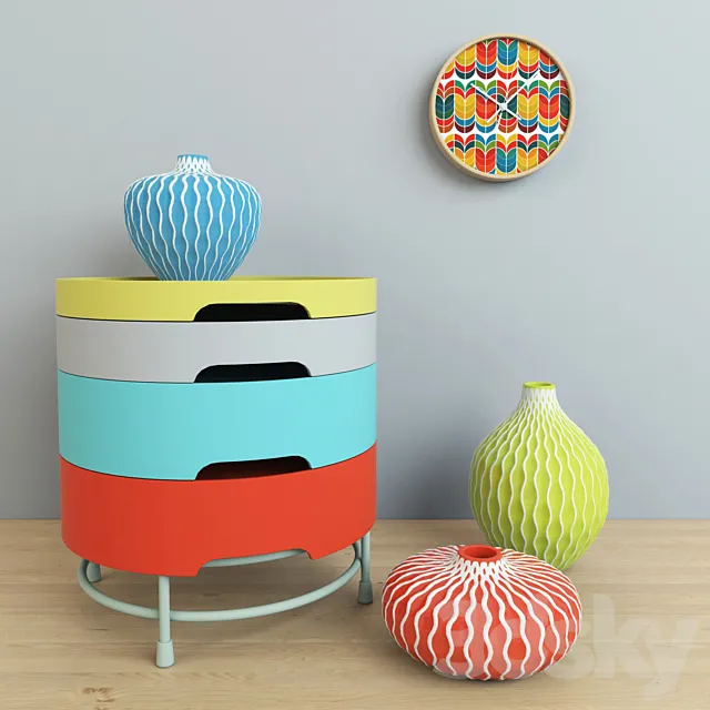 decorative set 3D Model