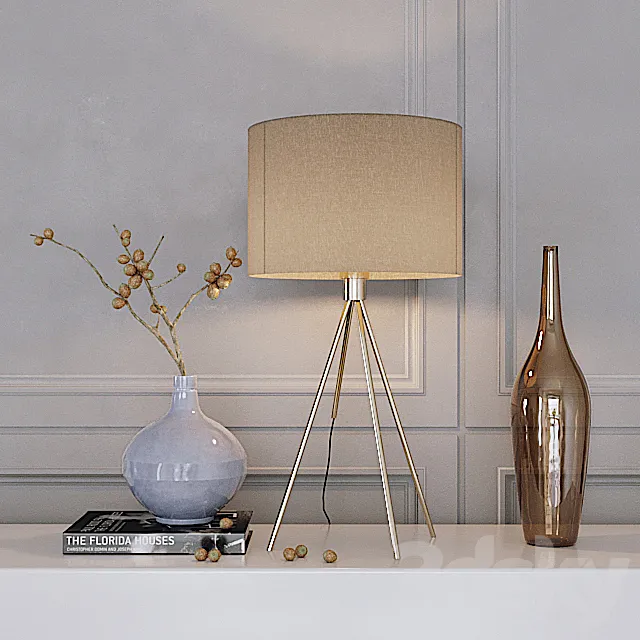 Decorative set 3D Model