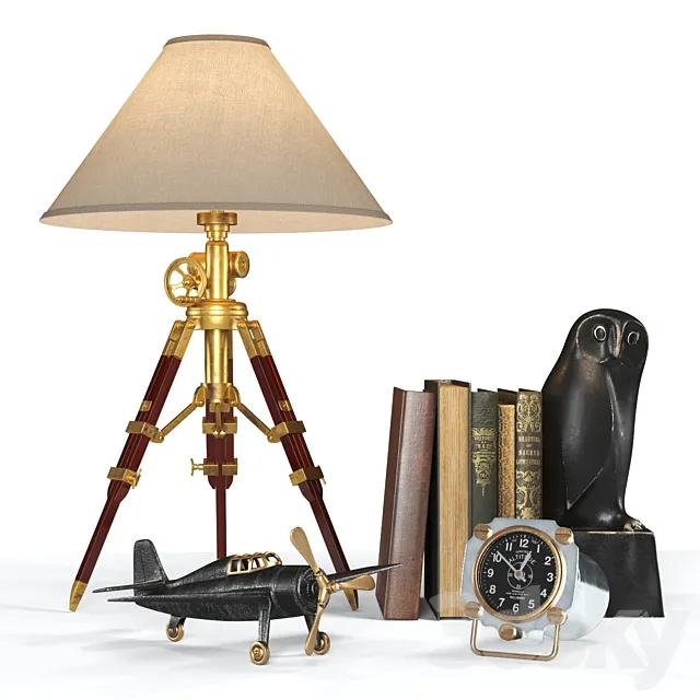 Decorative set 3D Model