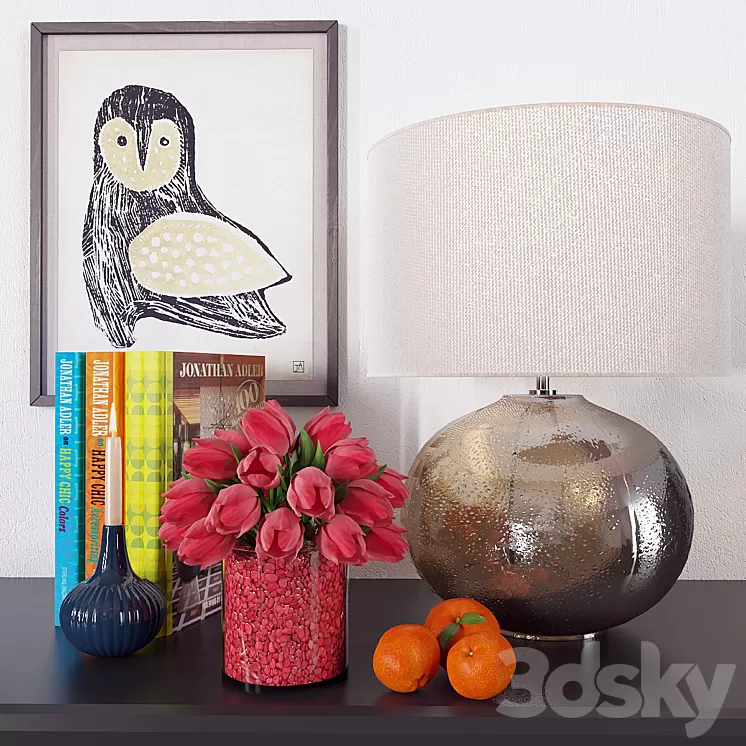 Decorative set 3D Model