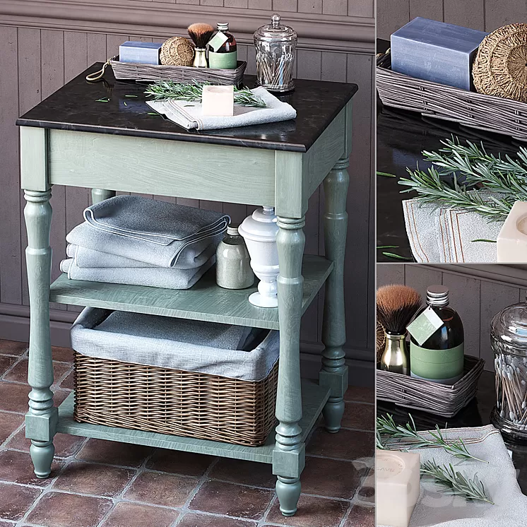 Decorative set 3D Model