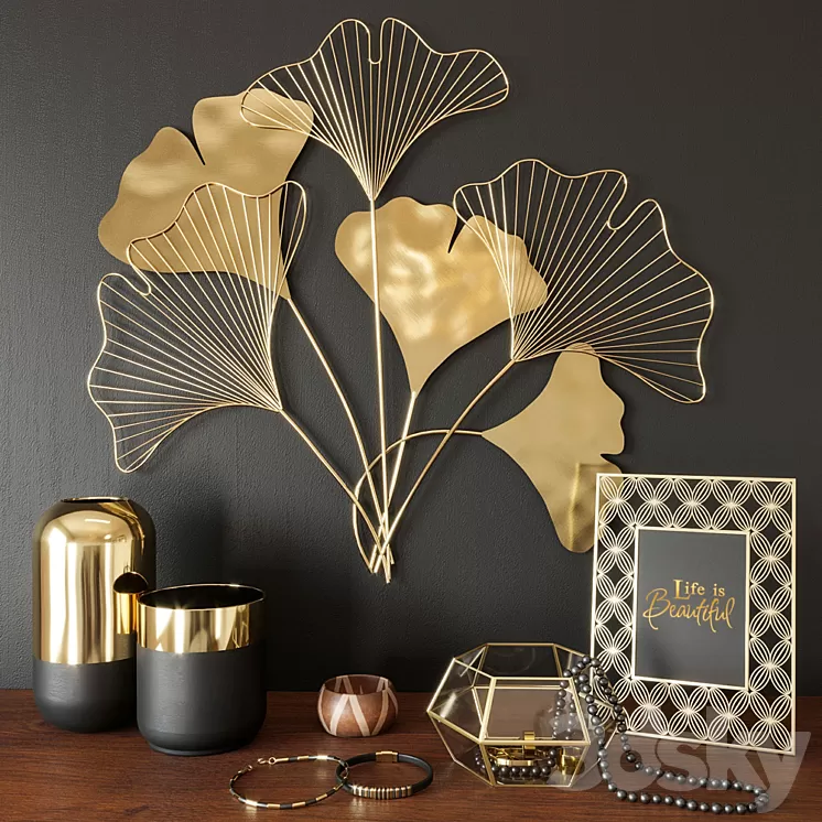 Decorative set 3D Model