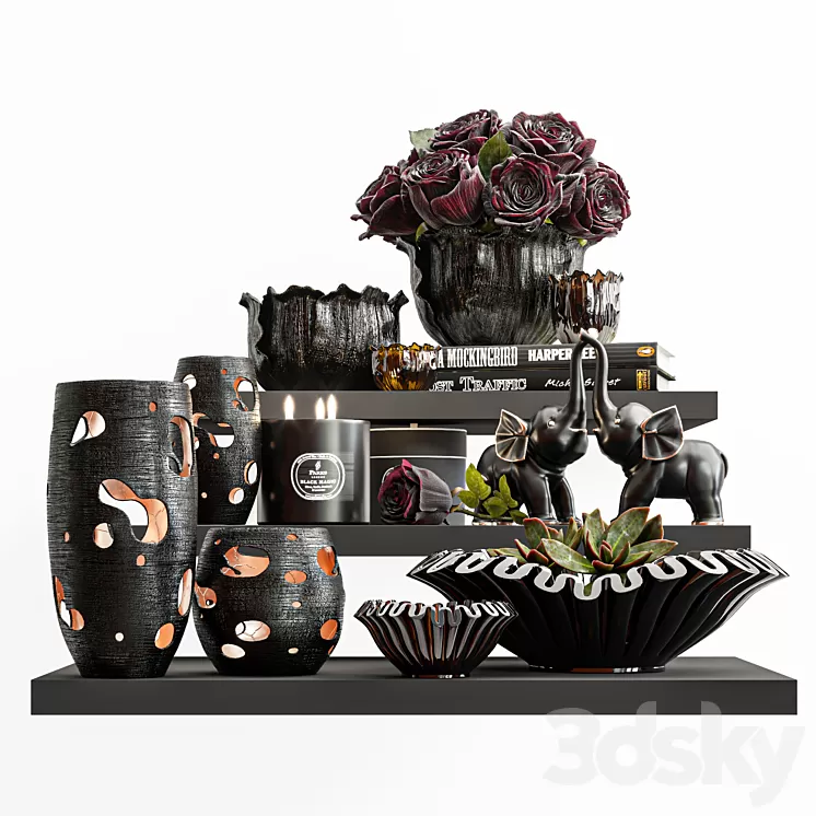 Decorative set 3D Model