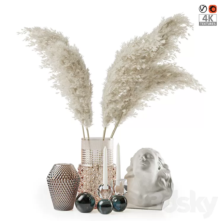 Decorative set 3D Model