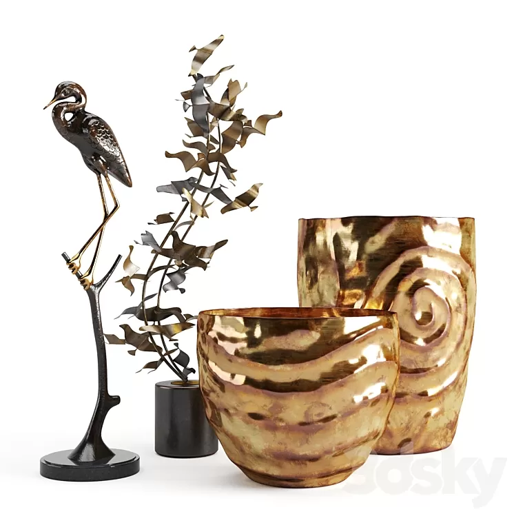Decorative set 3D Model