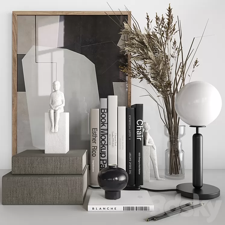 Decorative Set 3D Model