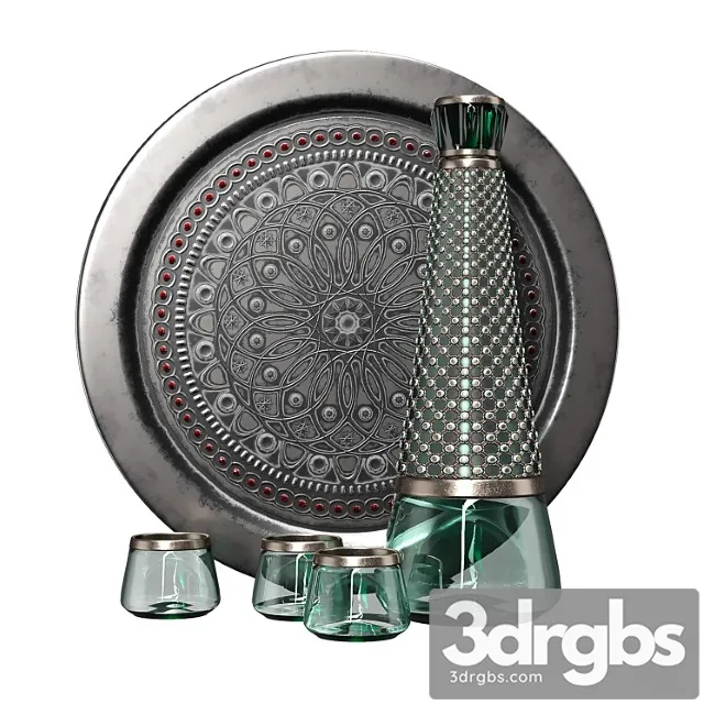 Decorative Set 3D Model Free