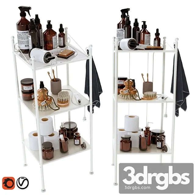 Decorative Set 3D Model Free