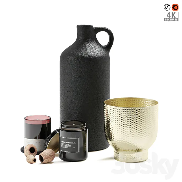 Decorative set (???????????? ?????) 3DModel