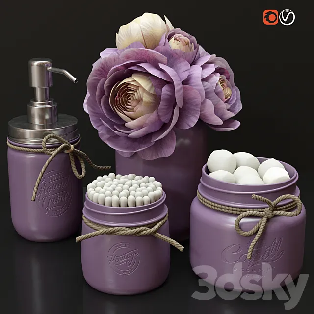 Decorative set 3DModel