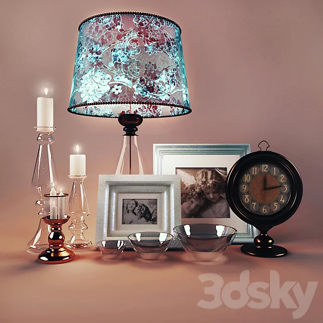 Decorative set 3DModel