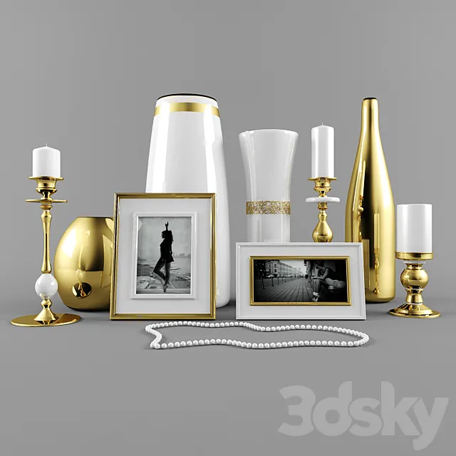 Decorative set 3DModel