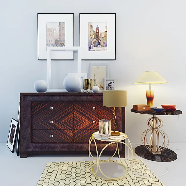 Decorative set 3DModel