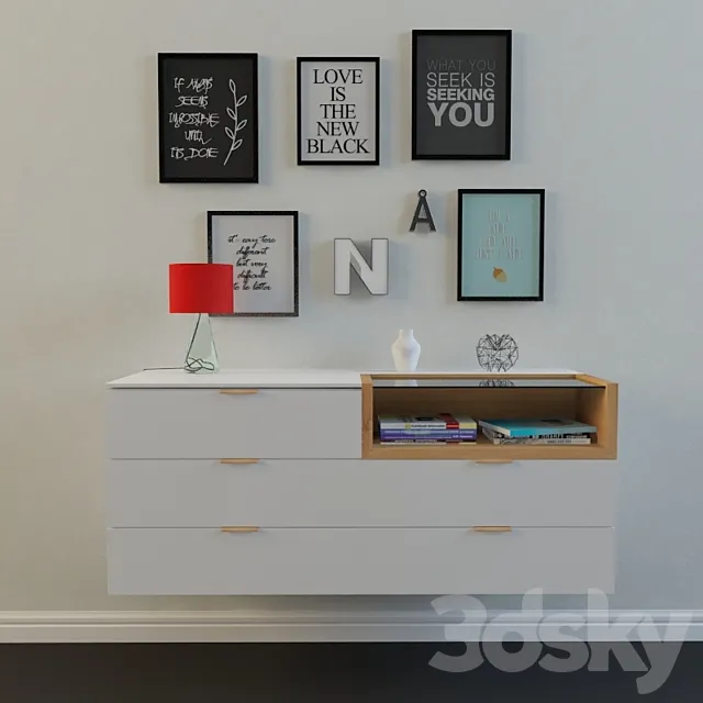 Decorative set 3DModel