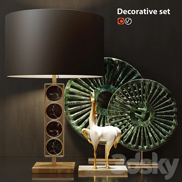 Decorative set 3DModel