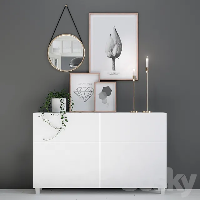 Decorative set 3DModel