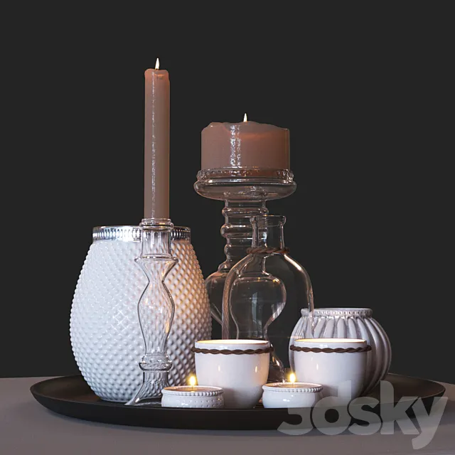 Decorative set 3DModel