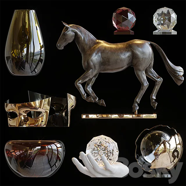 Decorative set 3DModel