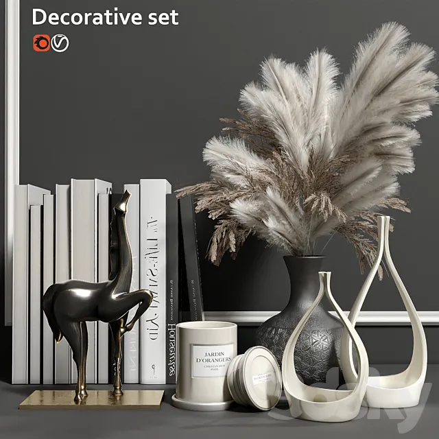 Decorative set 3DModel