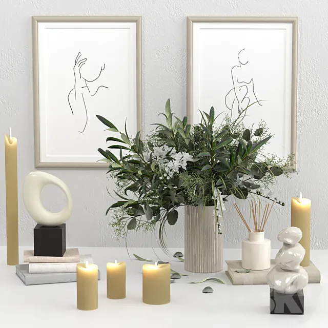 Decorative set 3DModel