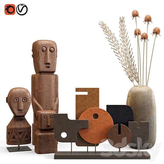 Decorative set 3DModel
