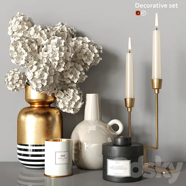 Decorative set 3DModel